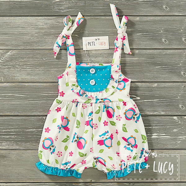 HAPPY OWL Romper