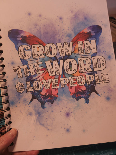 Grow in the world & love people journal