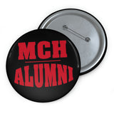 MCH Alumni red Pin Buttons