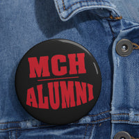 MCH Alumni red Pin Buttons